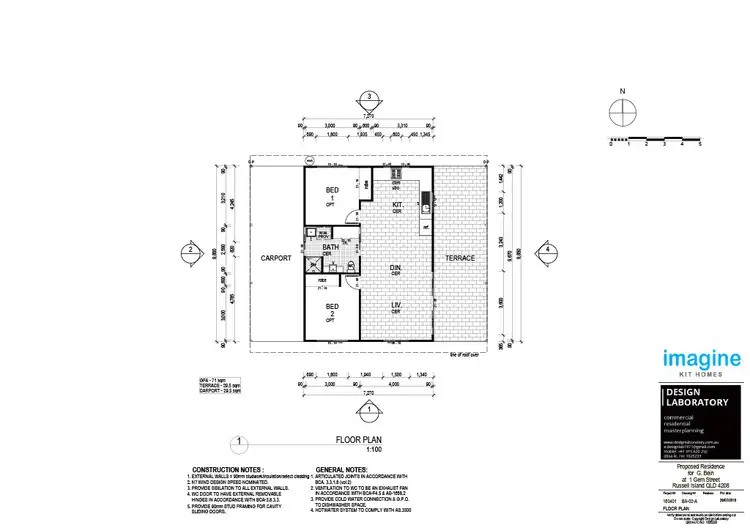 Floorplan of Homely house listing, 1 Gem Street, Russell Island QLD 4184