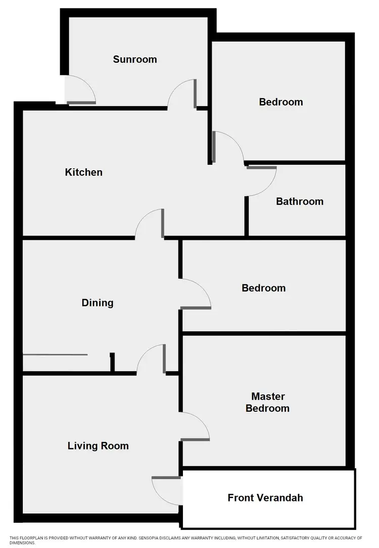 Floorplan of Homely house listing, 102 Lascelles Street, Hopetoun VIC 3396