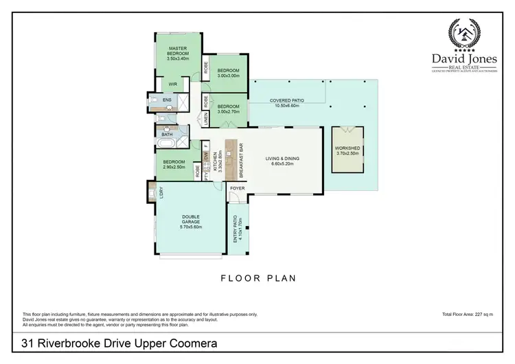 Floorplan of Homely house listing, 31 Riverbrooke Drive, Upper Coomera QLD 4209
