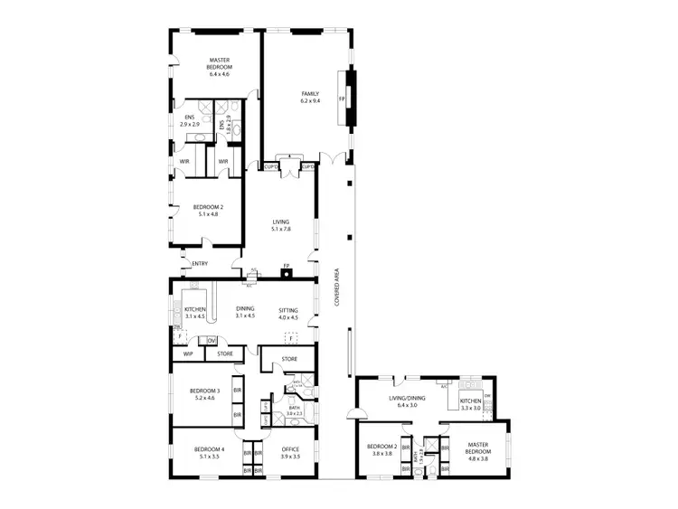 Floorplan of Homely rural property listing, 1527 Mansfield-Whitfield Road, Bridge Creek VIC 3723