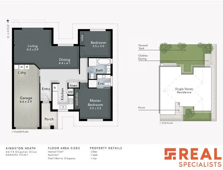 Floorplan of Homely villa listing, 26/14 Kingston Drive, Banora Point NSW 2486