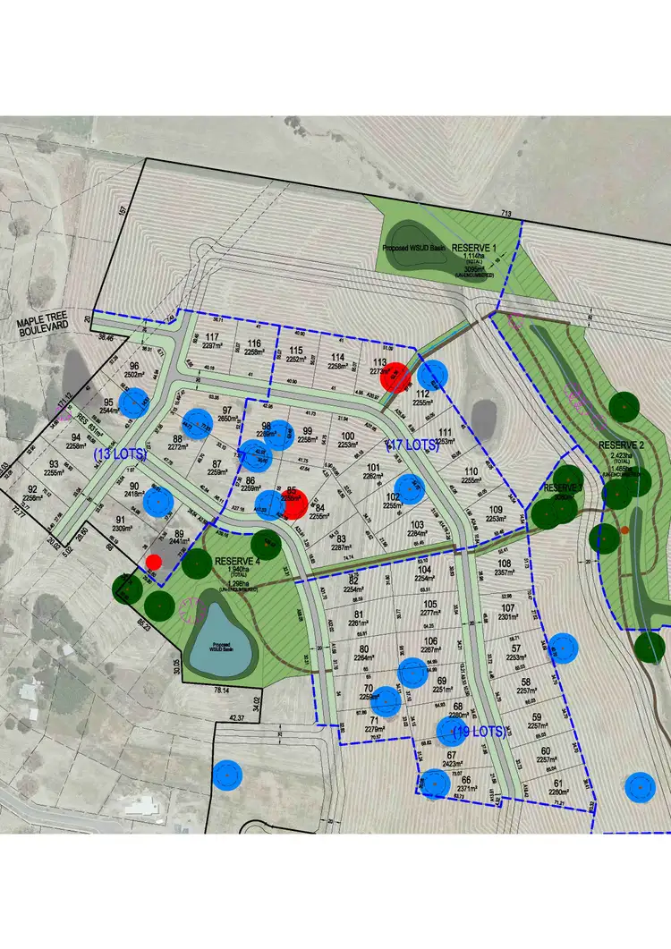 Floorplan of Homely land listing, LOT 105 Samaria Views, Mansfield VIC 3722