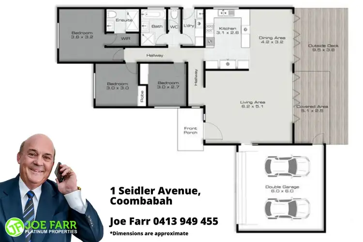 Floorplan of Homely house listing, 1 Seidler Avenue, Coombabah QLD 4216