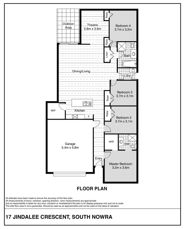 Floorplan of Homely house listing, 17 Jindalee Crescent, Nowra NSW 2541