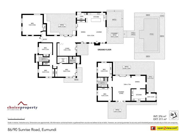 Floorplan of Homely house listing, 86-90 Sunrise Road, Eumundi QLD 4562