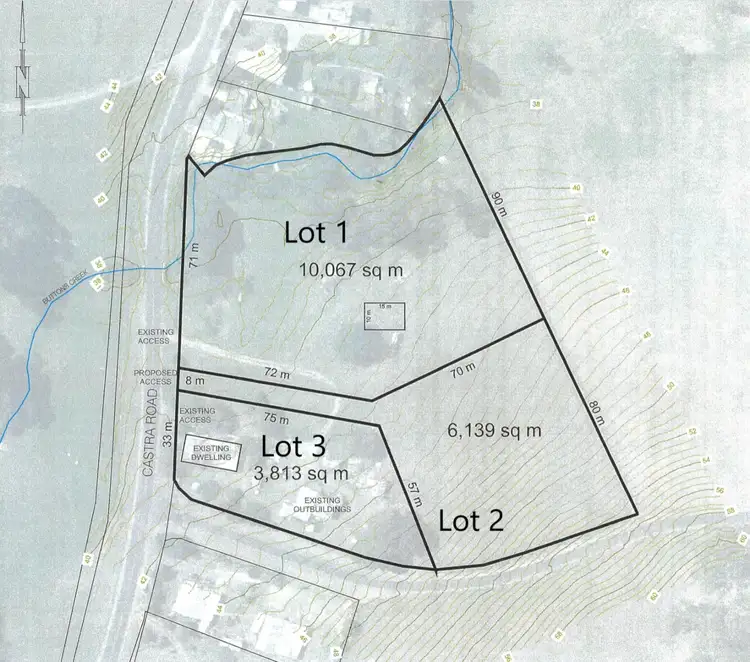 Floorplan of Homely land listing, LOT 2/119 Castra Road, Ulverstone TAS 7315