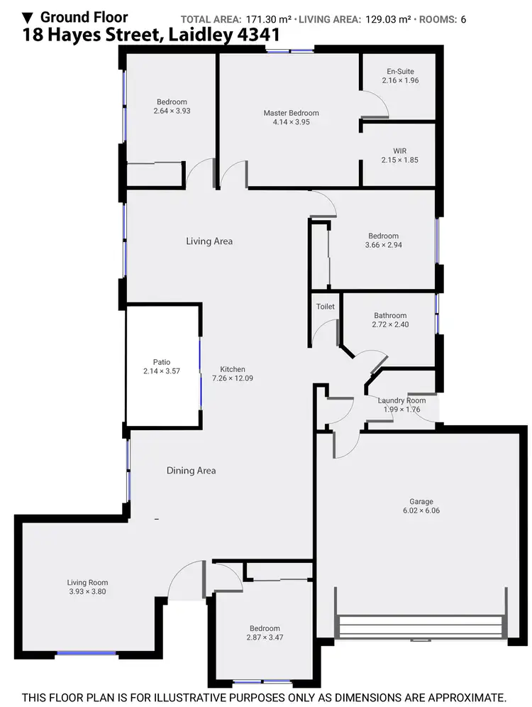 Floorplan of Homely house listing, 18 Hayes Street, Laidley QLD 4341