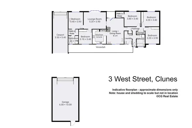 Floorplan of Homely house listing, 3 West Street, Clunes VIC 3370