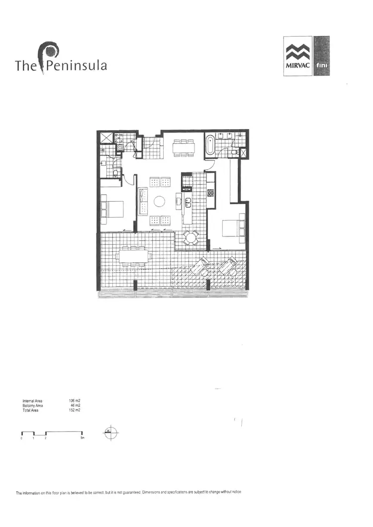 Floorplan of Homely apartment listing, 201/19 The Circus, Burswood WA 6100