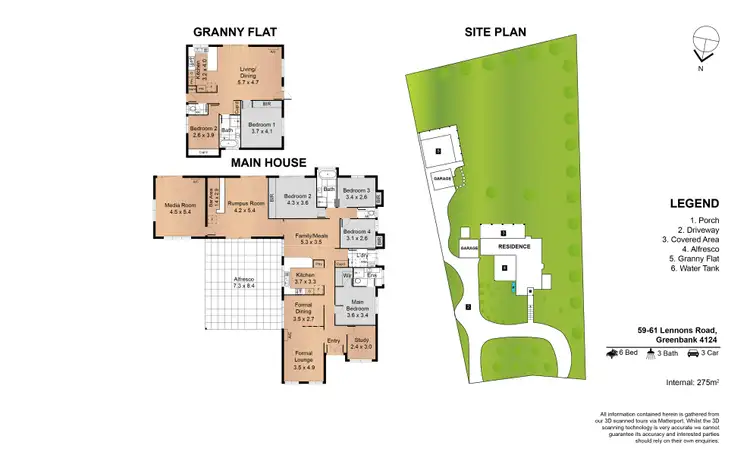 Floorplan of Homely house listing, 59-61 Lennons Road, Greenbank QLD 4124