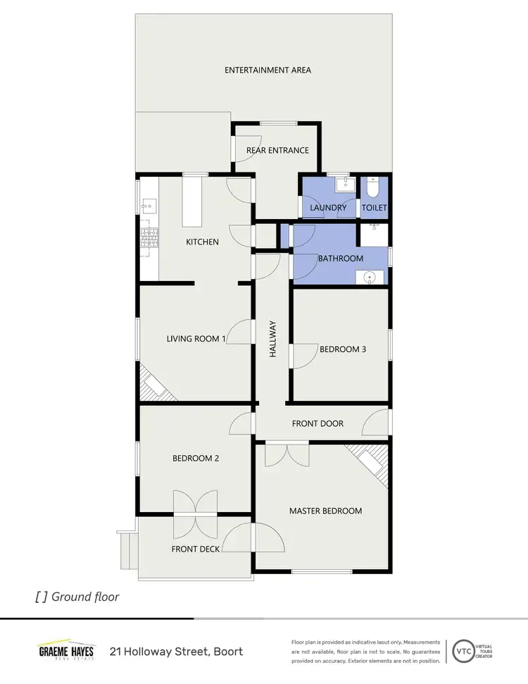 Floorplan of Homely house listing, 21 Holloway Street, Boort VIC 3537