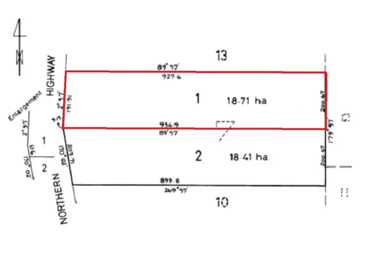 Floorplan of Homely rural property listing, 1682 Northern Highway, Heathcote VIC 3523