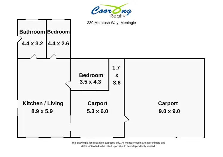 Floorplan of Homely rural property listing, 230 Mcintosh Way, Meningie SA 5264