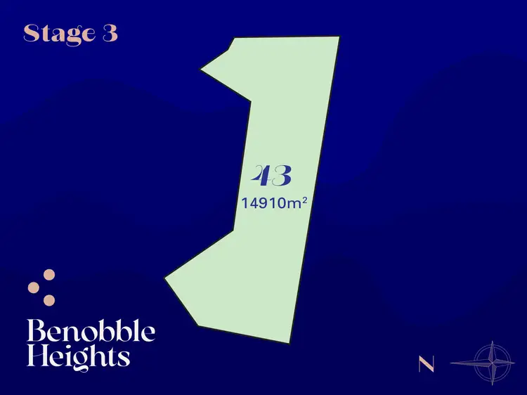 Floorplan of Homely land listing, LOT 43, 2558 Beaudesert-Nerang Road, Canungra QLD 4275