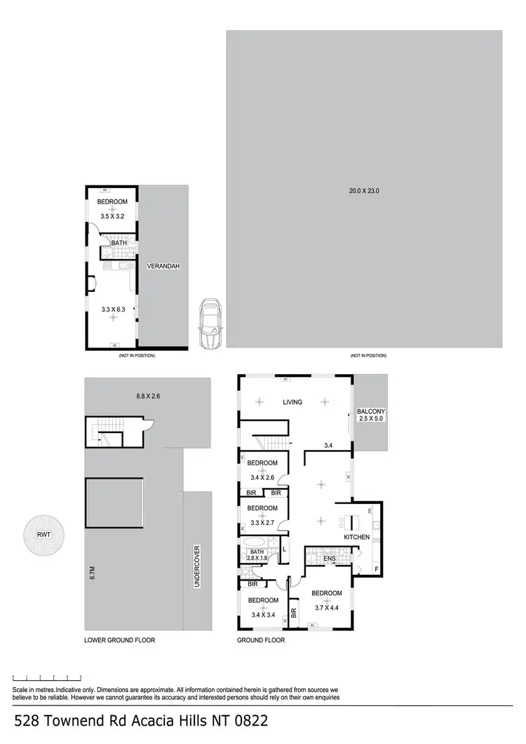 Floorplan of Homely house listing, 528 Townend Road, Acacia Hills NT 822