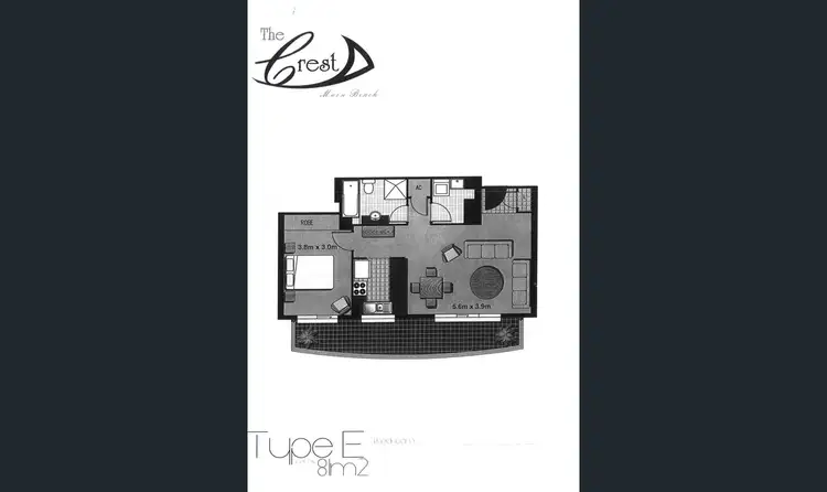 Floorplan of Homely apartment listing, 34/15-21 Breaker Street, Main Beach QLD 4217