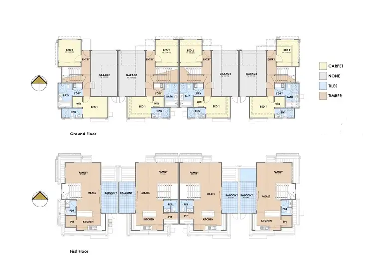 Floorplan of Homely townhouse listing, 1/49 Heatherdale Road, Ringwood VIC 3134