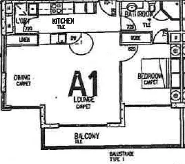 Floorplan of Homely apartment listing, 501/2988-2994 Surfers Paradise Boulevard, Surfers Paradise QLD 4217