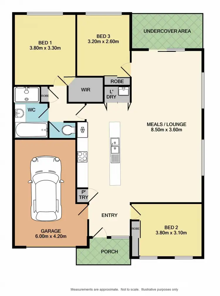 Floorplan of Homely house listing, 356 Cambourne Street, Lavington NSW 2641