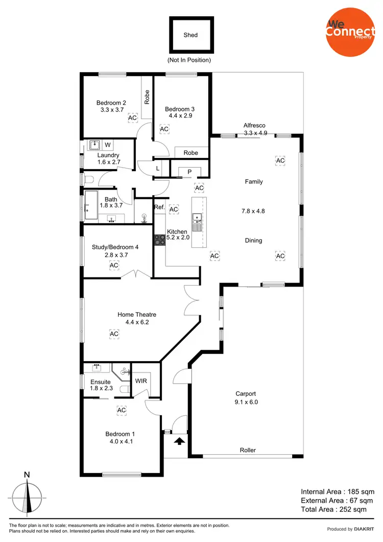 Floorplan of Homely house listing, 8 Banksia Avenue, Aldinga Beach SA 5173
