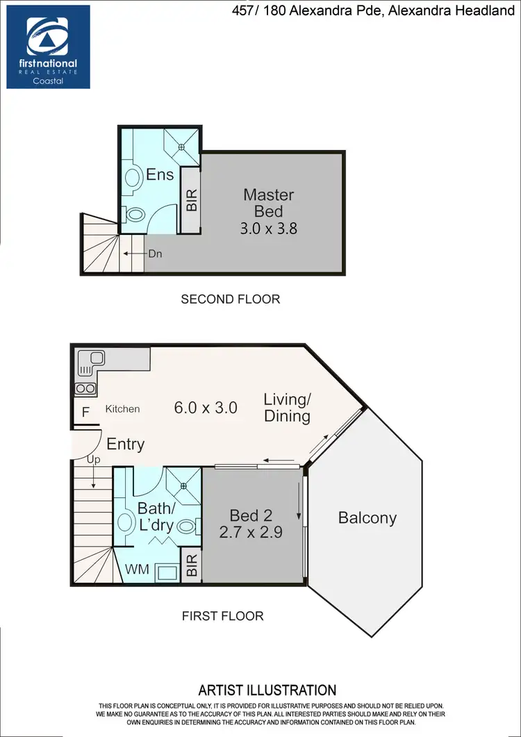 Floorplan of Homely unit listing, 457/180 Alexandra Parade, Alexandra Headland QLD 4572