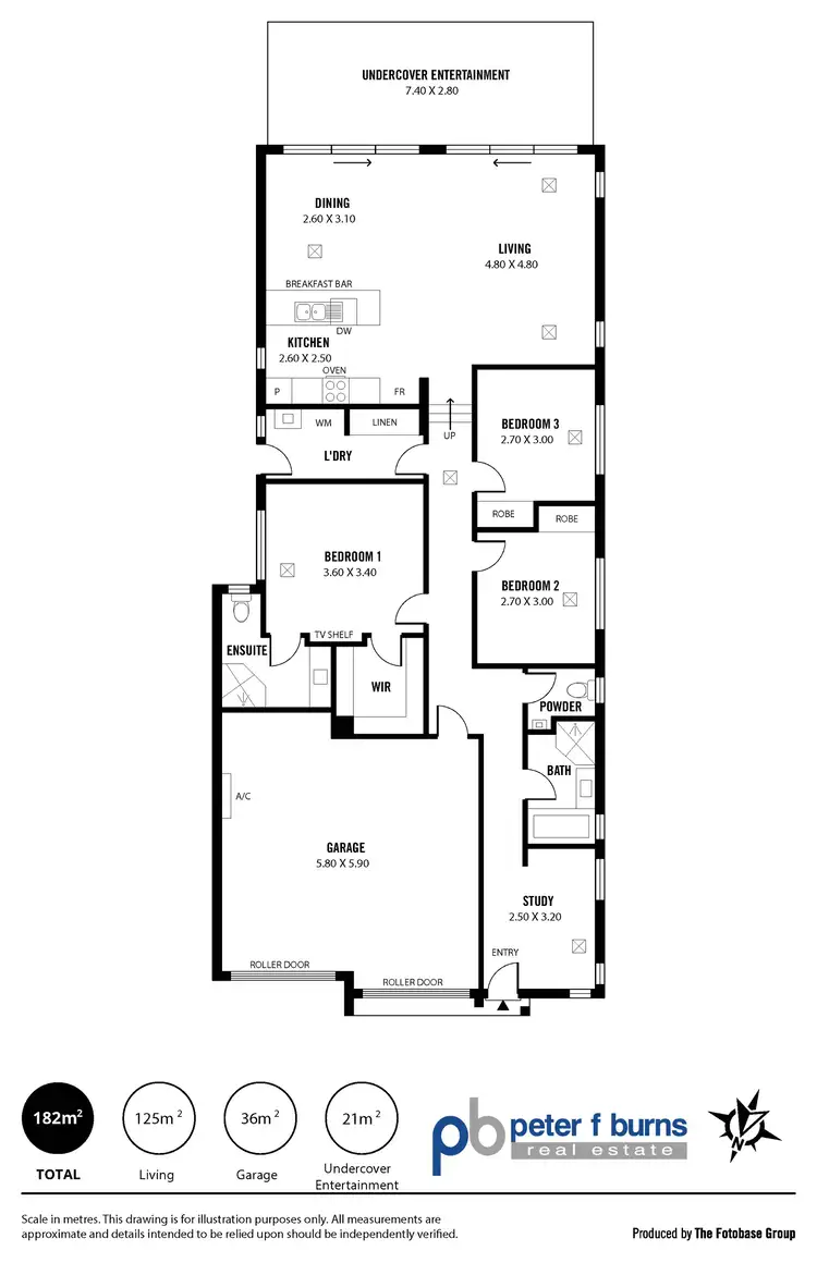 Floorplan of Homely house listing, 25 Edgehill Walk, Noarlunga Downs SA 5168