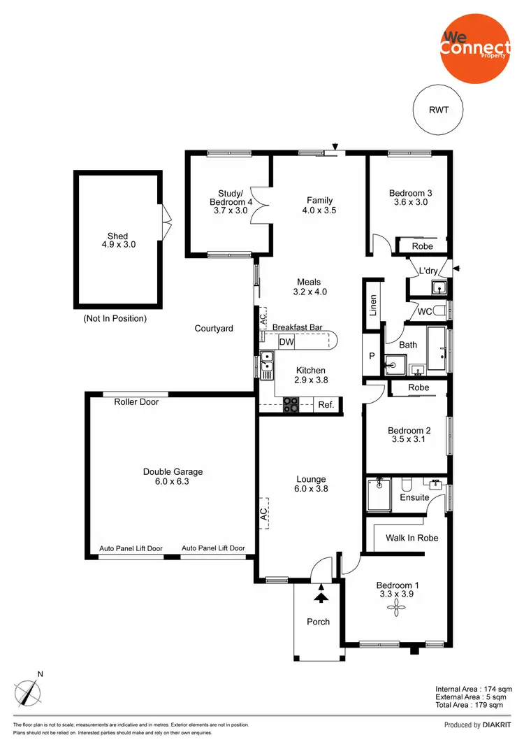 Floorplan of Homely house listing, 17 Fuschia Street, Huntfield Heights SA 5163