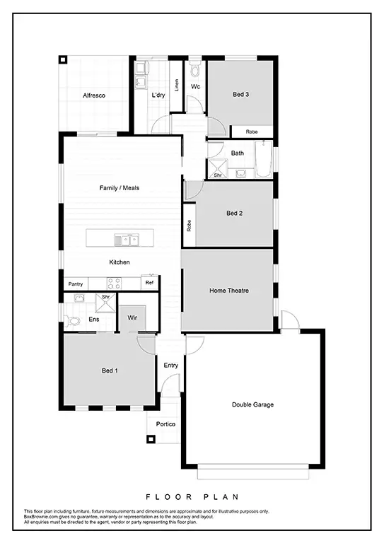 Floorplan of Homely house listing, 11 Mirage Drive, Mildura VIC 3500