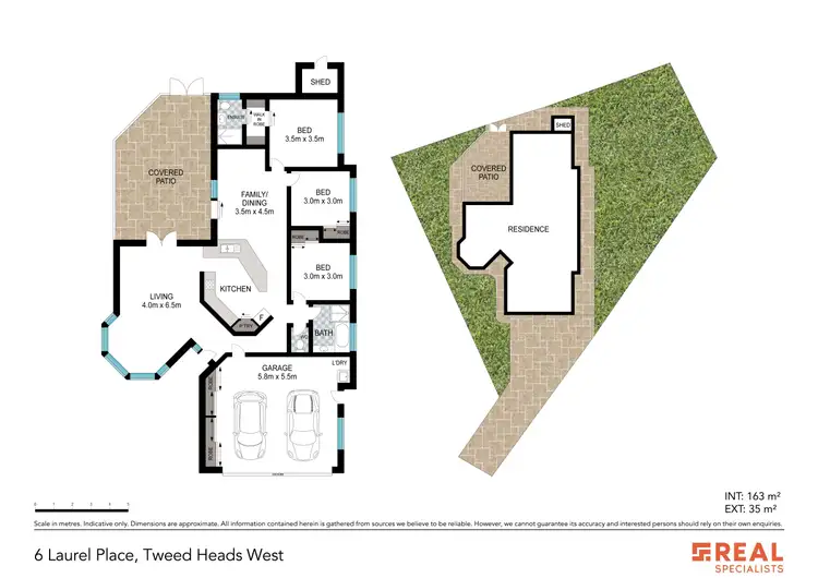 Floorplan of Homely house listing, 6 Laurel Place, Tweed Heads West NSW 2485