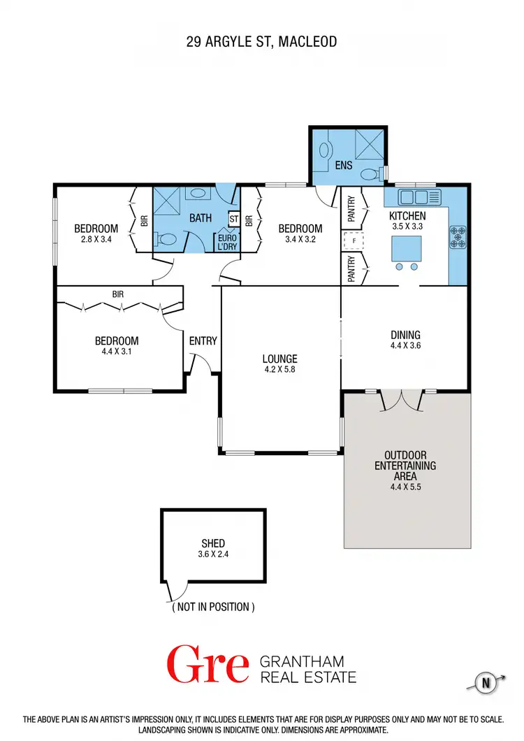 Floorplan of Homely house listing, 29 Argyle Street, Macleod VIC 3085