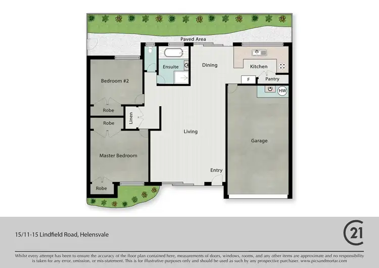 Floorplan of Homely villa listing, 15/11 Lindfield Road, Helensvale QLD 4212