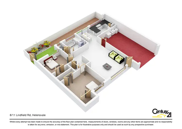 Floorplan of Homely villa listing, 8/11 Lindfield Road, Helensvale QLD 4212