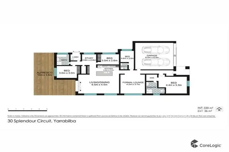 Floorplan of Homely house listing, 30 Splendour Circuit, Yarrabilba QLD 4207