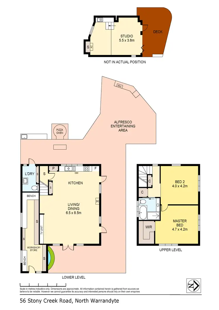 Floorplan of Homely house listing, 56 Stony Creek Road, North Warrandyte VIC 3113