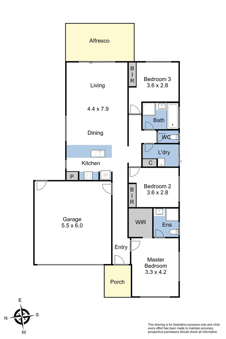 Floorplan of Homely house listing, 9 Elmsford Crescent, Cranbourne West VIC 3977
