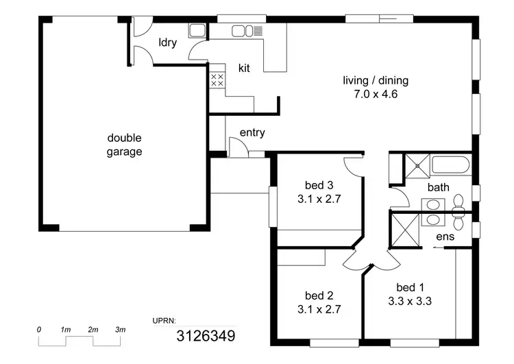 Floorplan of Homely house listing, Address available on request
