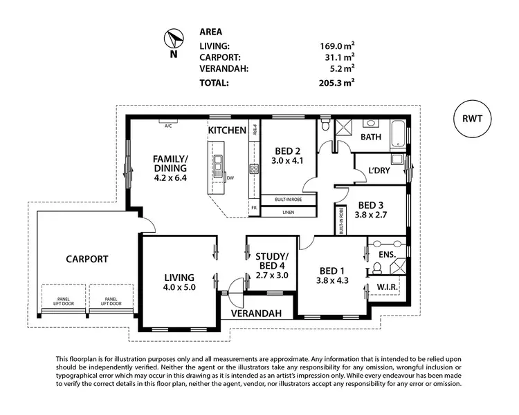 Floorplan of Homely house listing, 2A Hindmarsh Road, Murray Bridge SA 5253