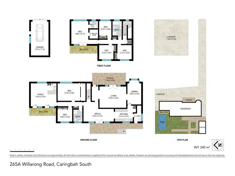 Floorplan of Homely house listing, 265A Willarong Road, Caringbah South NSW 2229