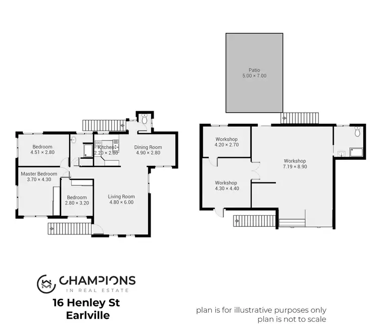 Floorplan of Homely house listing, 16 Henley Street, Earlville QLD 4870