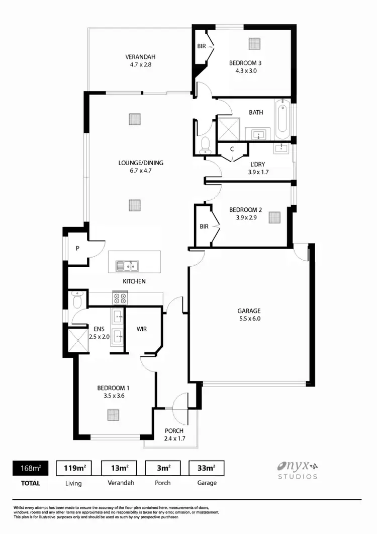Floorplan of Homely house listing, 13 Boucaut Avenue, Blakeview SA 5114