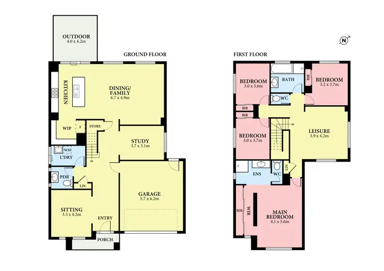 Floorplan of Homely house listing, 7 SOCIETY VISTA, Donnybrook VIC 3064