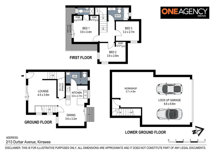 Floorplan of Homely townhouse listing, 2/13-17 Durbar Avenue, Kirrawee NSW 2232