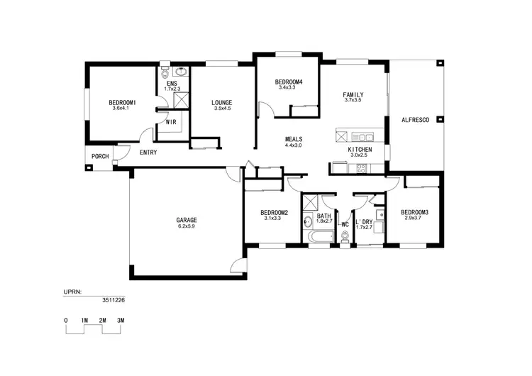 Floorplan of Homely house listing, Address available on request