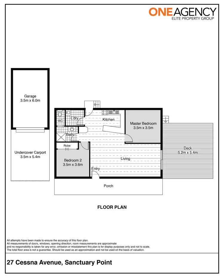 Floorplan of Homely house listing, 27 Cessna Avenue, Sanctuary Point NSW 2540