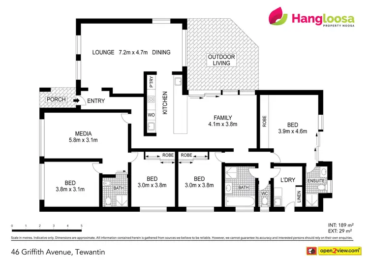 Floorplan of Homely house listing, 46 Griffith Avenue, Tewantin QLD 4565