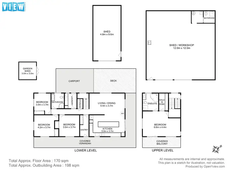 Floorplan of Homely house listing, 105 Reeve Street, Campania TAS 7026