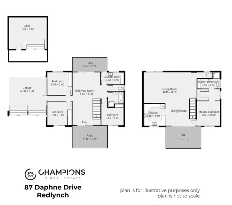Floorplan of Homely house listing, 87 Daphne Drive, Redlynch QLD 4870