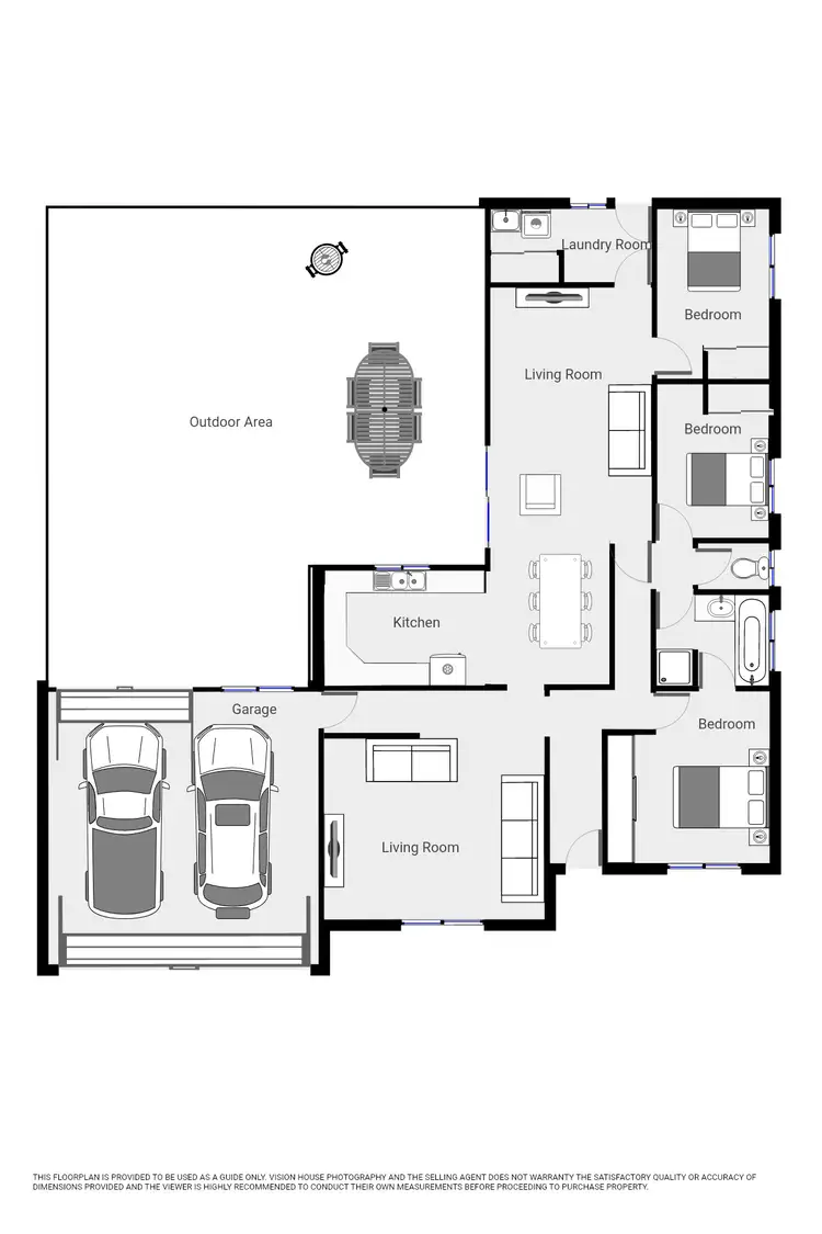 Floorplan of Homely house listing, 10 Macquarie Court, Mildura VIC 3500