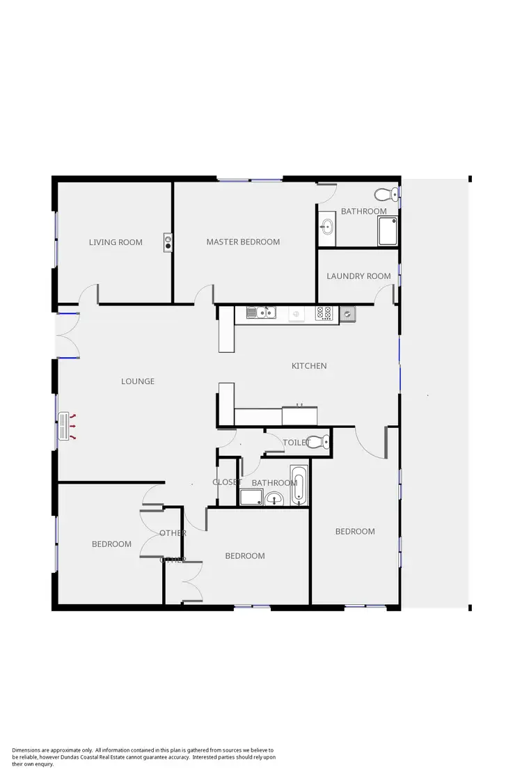 Floorplan of Homely house listing, 7 Market Court, Portland VIC 3305