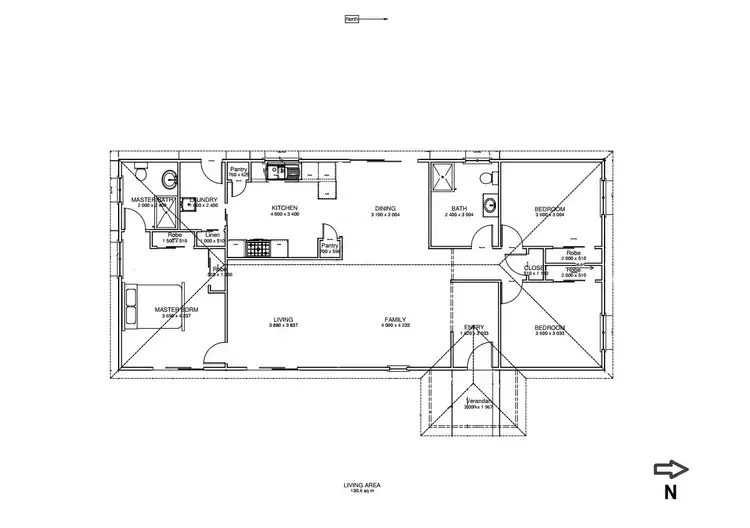 Floorplan of Homely house listing, 52 Hirds Road, Heathcote VIC 3523